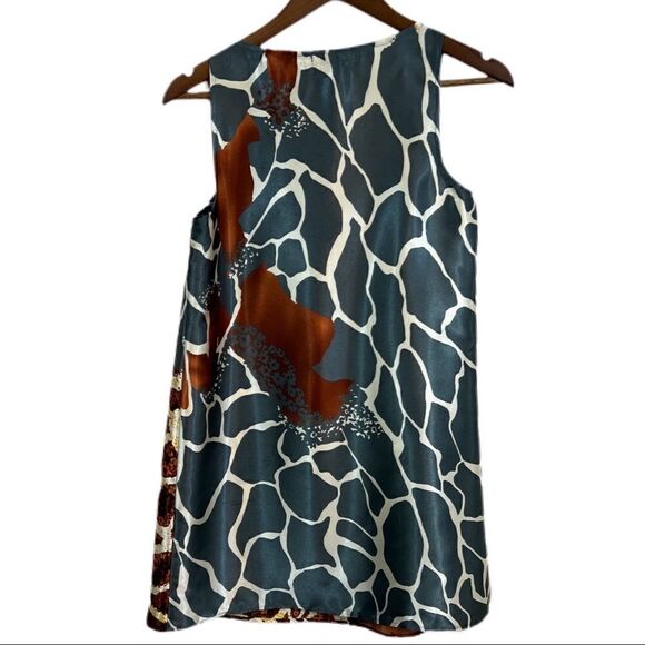 Impeccable Pig Animal Print Tunic. Sleeveless. Size Small. Great Condition!! - Picture 4 of 9
